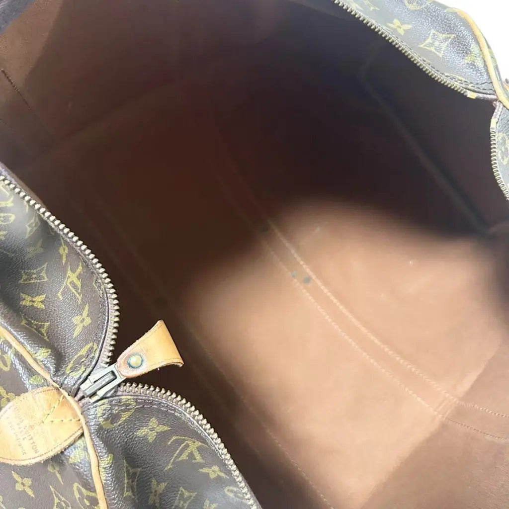 Sac de voyage en cuir Keepall de Louis Vuitton