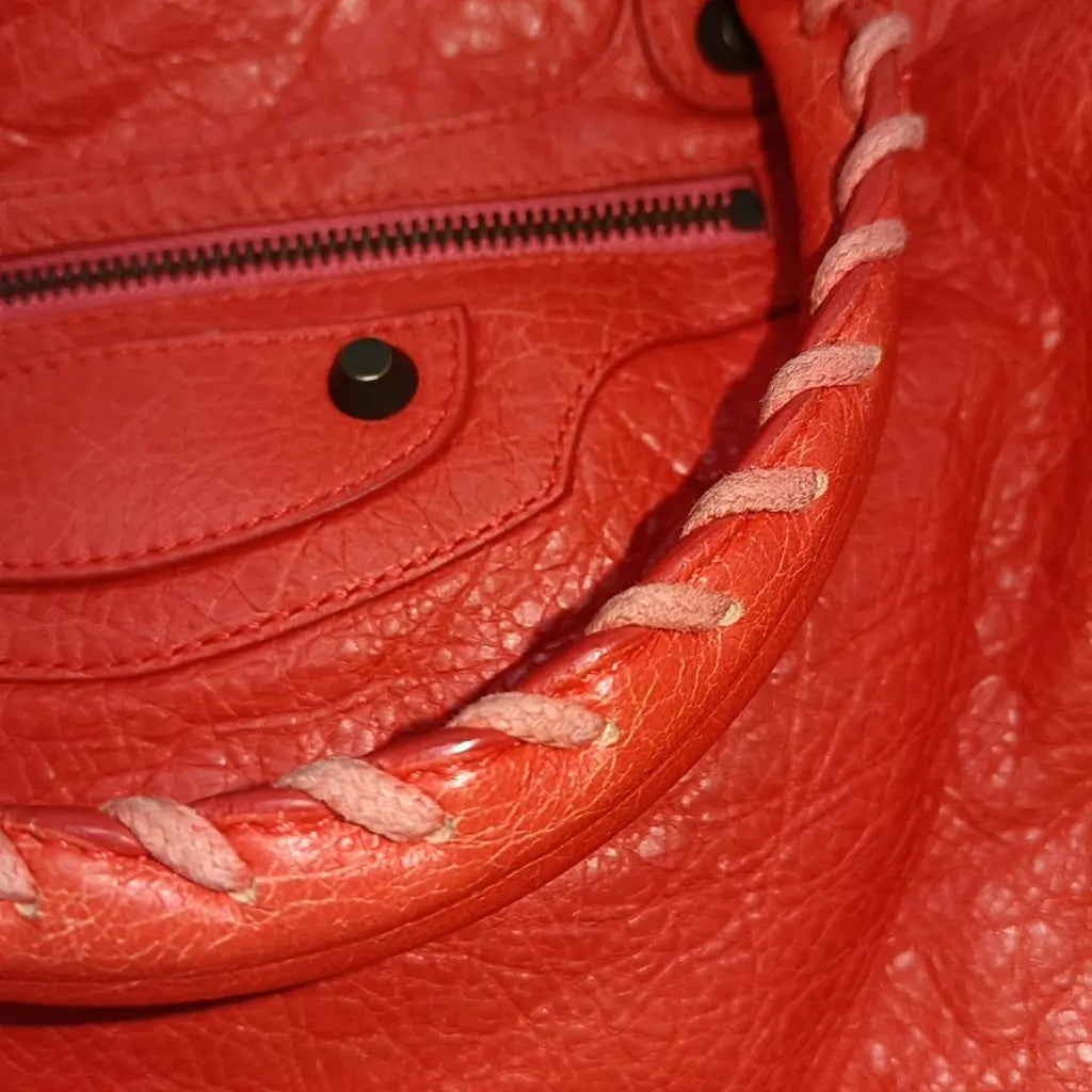 Sac à main en cuir Balenciaga City