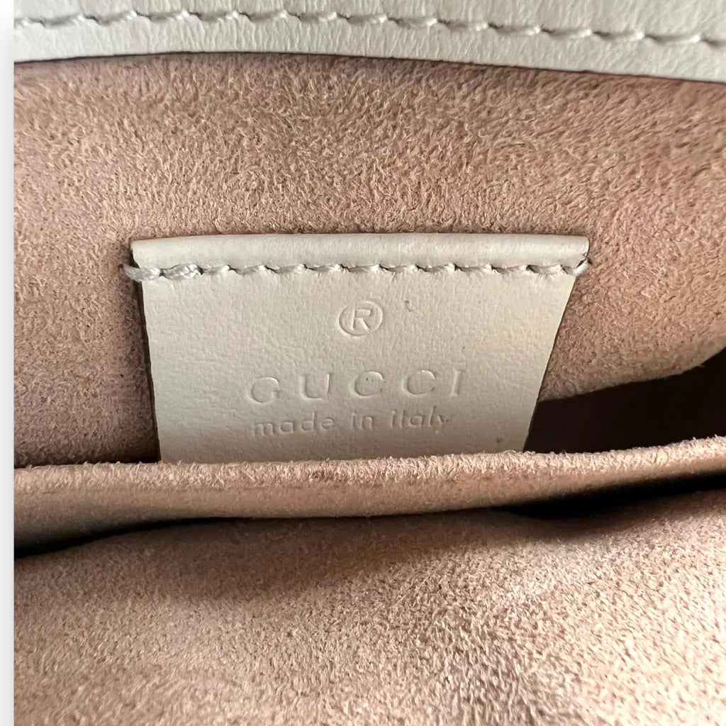 Sac à bandoulière en cuir Gucci