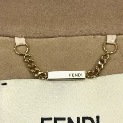 Manteau en soie Fendi