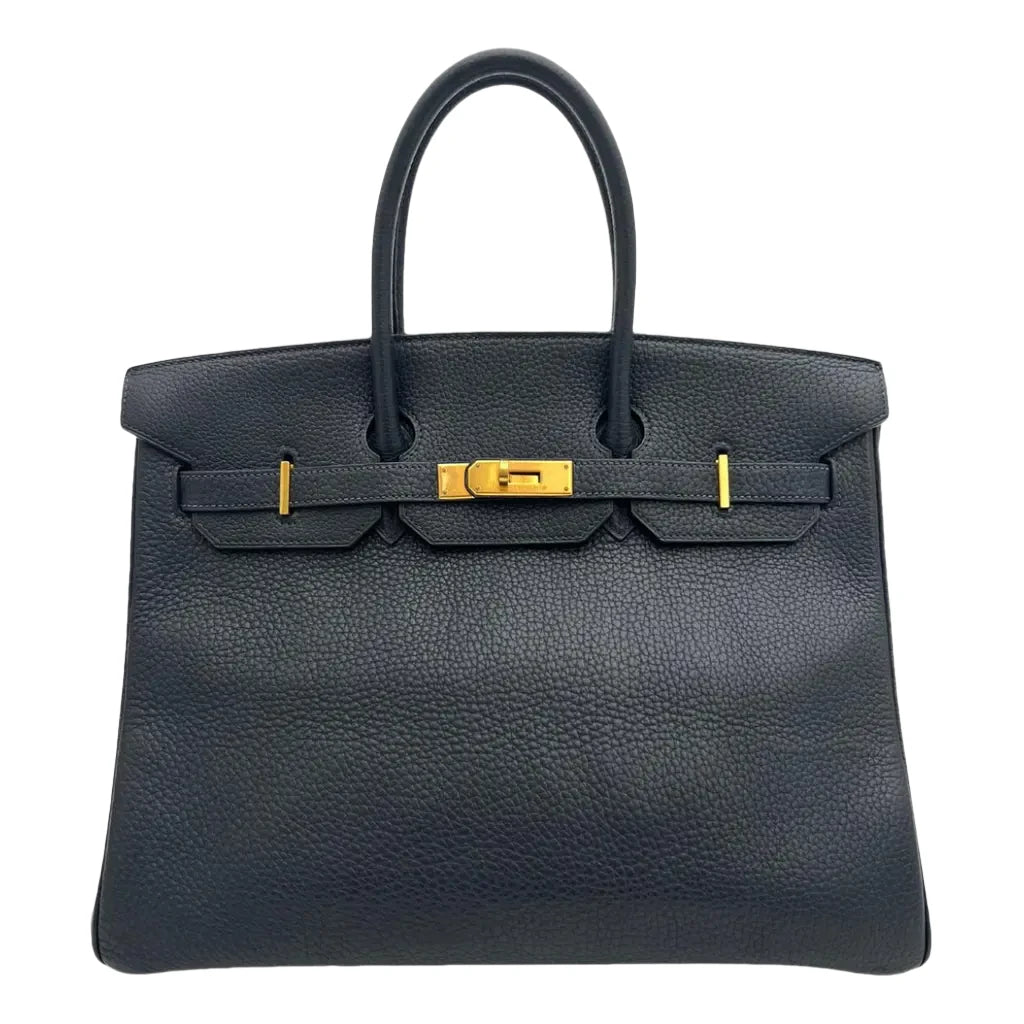 Hermès Birkin 35 Leather Handbag