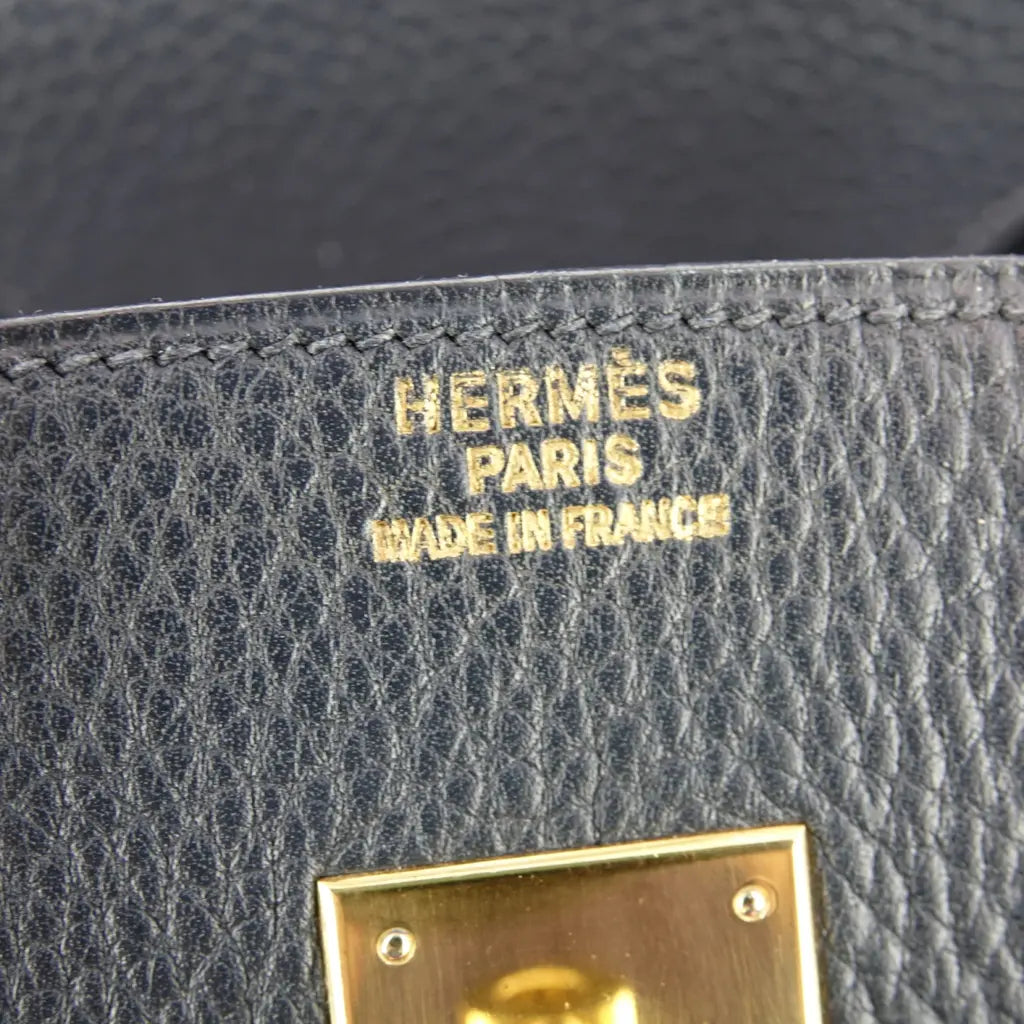 Hermès Birkin 35 Leather Handbag