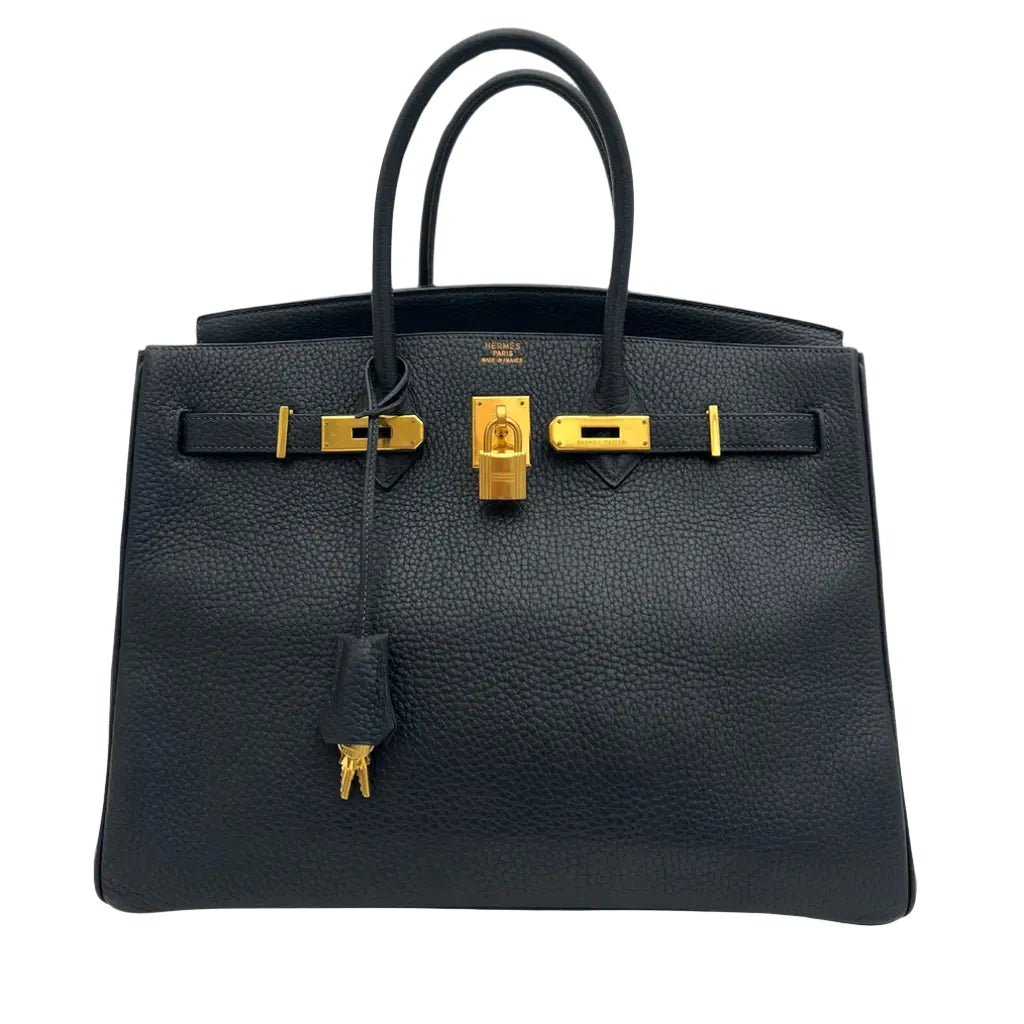 Hermès Birkin 35 Leather Handbag