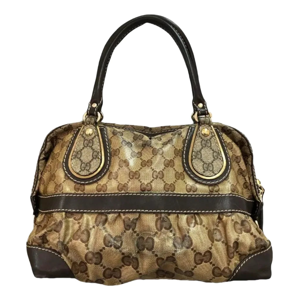 Gucci Abbey Leather Handbag