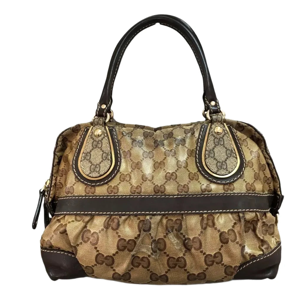 Gucci Abbey Leather Handbag