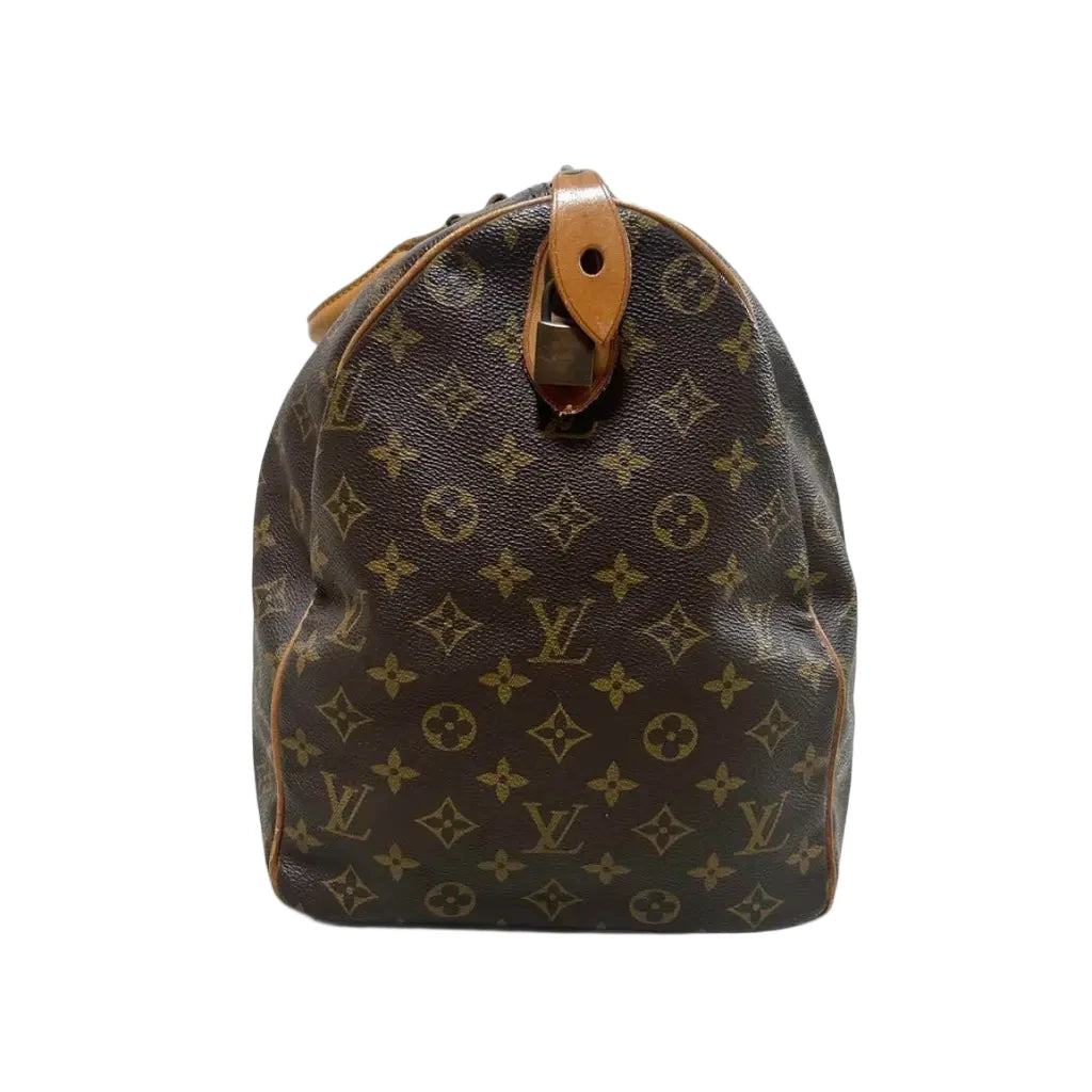 Louis Vuitton Keepall Leather Travel Bag