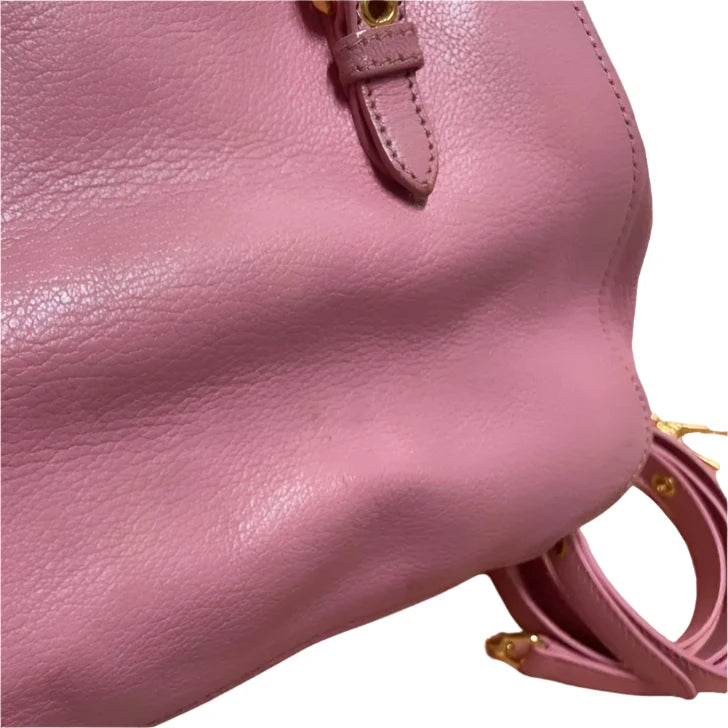 Sac à main en cuir cristal Miu Miu Miu