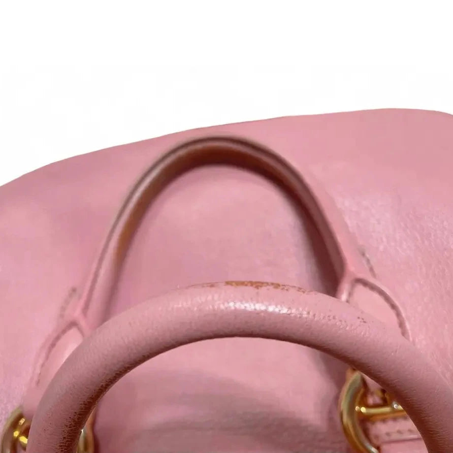 Sac à main en cuir cristal Miu Miu Miu