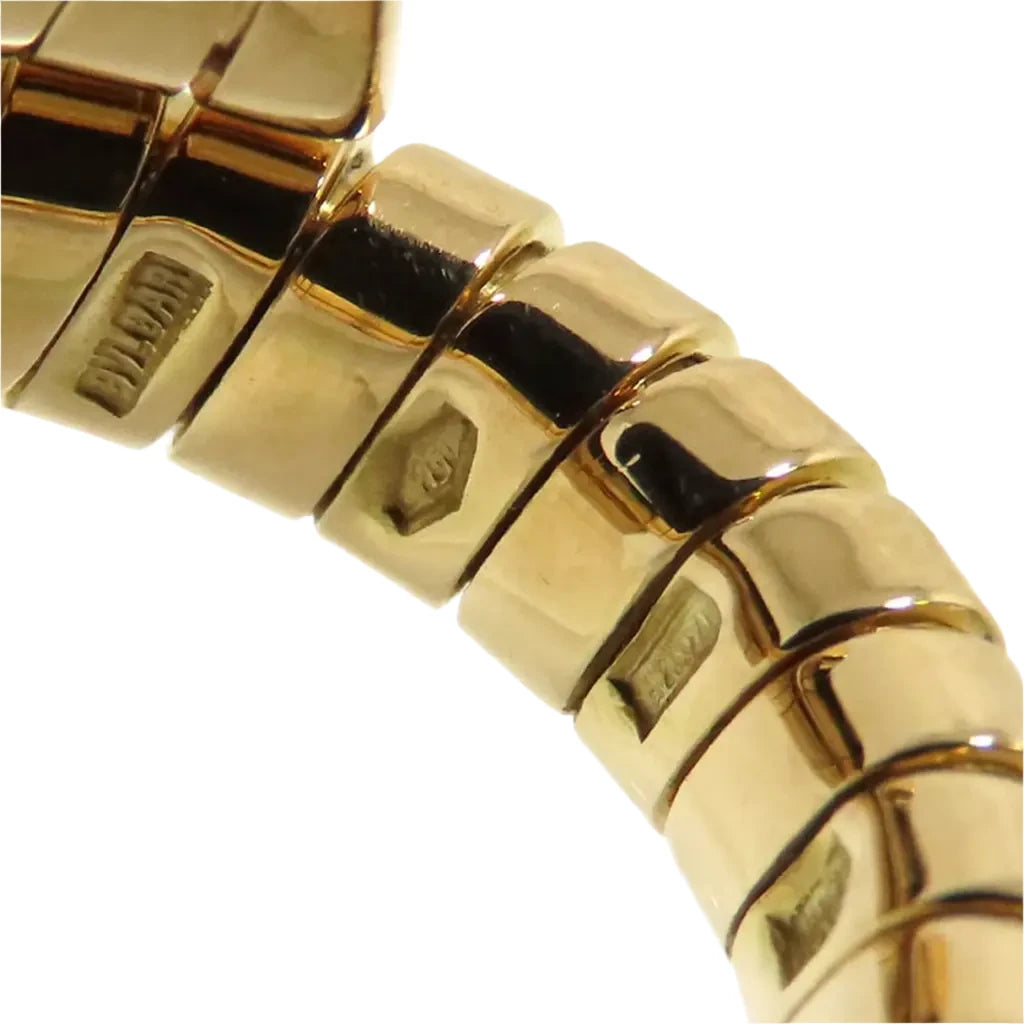 Bvlgari Tubogas Yellow Gold Ring